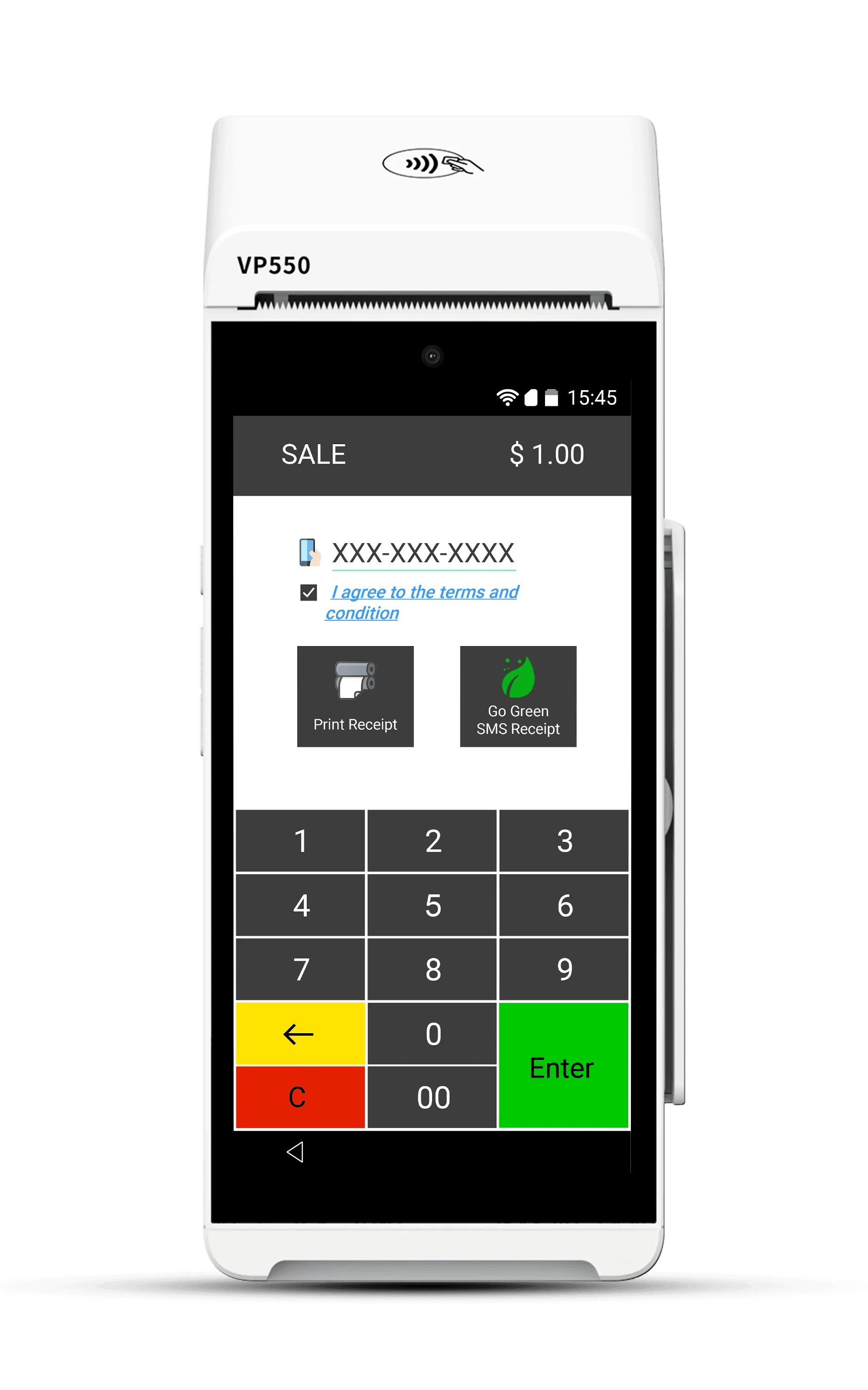 VP550 smart terminal